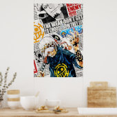 Trafalgar Law One Piece Poster (Keuken)