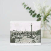 Trafalgar Square 1900 Briefkaart (Staand voorkant)