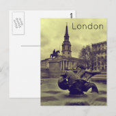 Trafalgar Square Briefkaart (Voorkant / Achterkant)