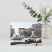 Trafalgar Square Briefkaart (Staand voorkant)