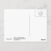 Trafalgar Square Briefkaart (Achterkant)