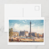 Trafalgar Square  Briefkaart Londen (Voorkant / Achterkant)