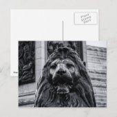 Trafalgar Square Bronze briefkaart (Voorkant / Achterkant)