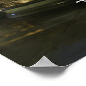 Trafalgar Square Fountain Poster (Hoek)