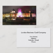 Trafalgar Square Fountain Visitekaartje (Voorkant / Achterkant)