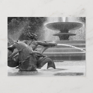 Trafalgar Square Fountains, Londen Briefkaart