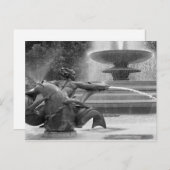 Trafalgar Square Fountains, Londen Briefkaart (Voorkant / Achterkant)