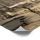 Trafalgar Square I, Londen, Engeland Poster (Hoek)