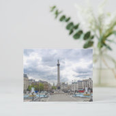 Trafalgar Square in Londen Briefkaart (Staand voorkant)