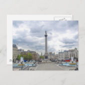 Trafalgar Square in Londen Briefkaart (Voorkant / Achterkant)