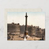  Trafalgar Square Londen Engeland Briefkaart (Voorkant / Achterkant)