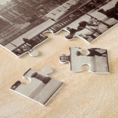 Trafalgar Square, Londen (foto sepia) Legpuzzel (Zijkant)