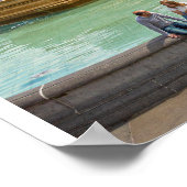 Trafalgar Square, Londen Poster (Hoek)