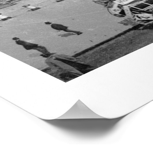 Trafalgar Square London, England early 1900's Poster (Hoek)