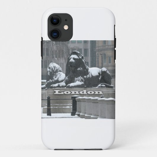 Trafalgar Square London - Snow Case-Mate iPhone Case (Achterkant)