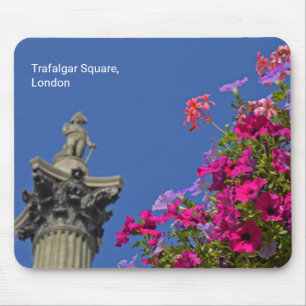 Trafalgar Square Nelson's Column, Londen Verenigd  Muismat