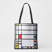 Trafalgar Square - Piet Mondriaan - Modern Art Tote Bag (Voorkant)