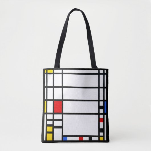 Trafalgar Square - Piet Mondriaan - Modern Art Tote Bag (Voorkant)