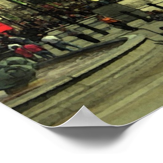 Trafalgar Square Poster (Hoek)