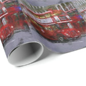 Trafalgar Square Red Double-decker Bus, Londen, Ve Cadeaupapier (Rol Hoek)
