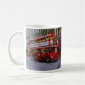 Trafalgar Square Red Double-decker Bus, Londen, Ve Koffiemok (Links)