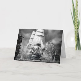 TRAFALGAR-Wenskaart Kaart