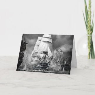 TRAFALGAR-Wenskaart Kaart