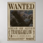 TRAFALGAR WET Een stuk gewild Poster (Voorkant)