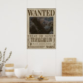 TRAFALGAR WET Een stuk gewild Poster (Keuken)