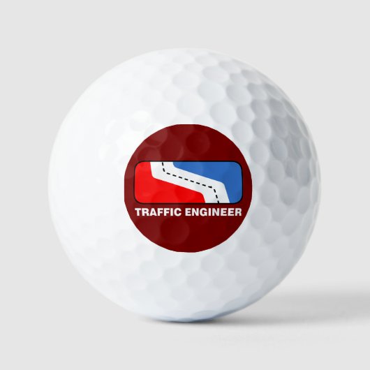 Traffic Engineer League Golfballen (Voorkant)