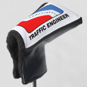 Traffic Engineer League Golfheadcover (3/4 voorkant)