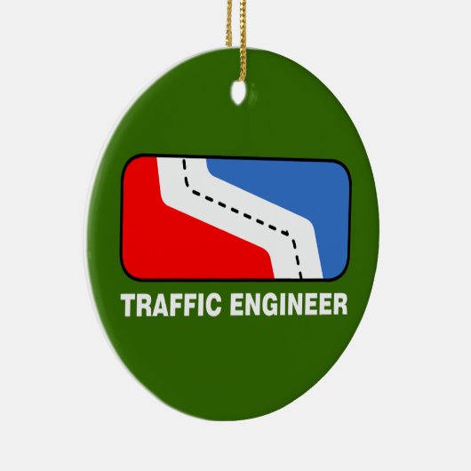 Traffic Engineer League Keramisch Ornament (Rechts)