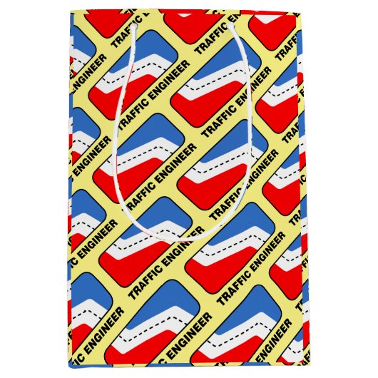 Traffic Engineer League Medium Cadeauzakje (Voorkant)