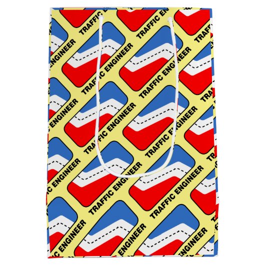 Traffic Engineer League Medium Cadeauzakje (Achterkant)