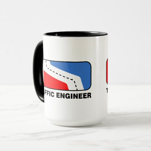 Traffic Engineer League Mok (Voorkant links)