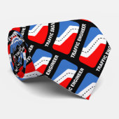 Traffic Engineer League Stropdas (Opgerold)