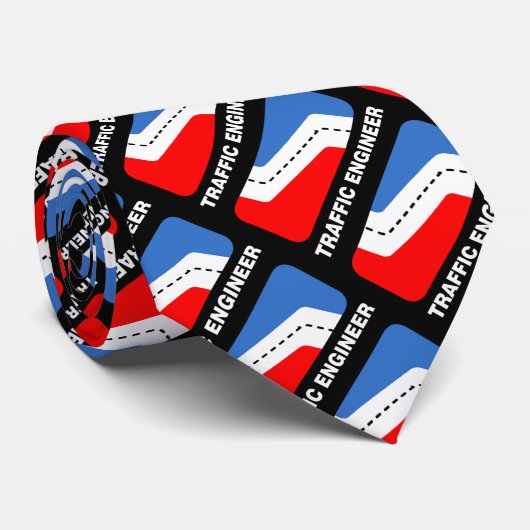 Traffic Engineer League Stropdas (Opgerold)