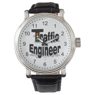 Traffic Engineer Lights Watch Horloge
