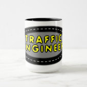 Traffic Engineer Oval Mok (Midden)