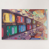 Traffic jam puzzle legpuzzel (Horizontaal)