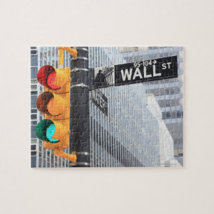 Traffic Light and Wall Street Sign Legpuzzel