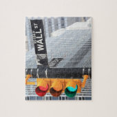 Traffic Light and Wall Street Sign Legpuzzel (Verticaal)