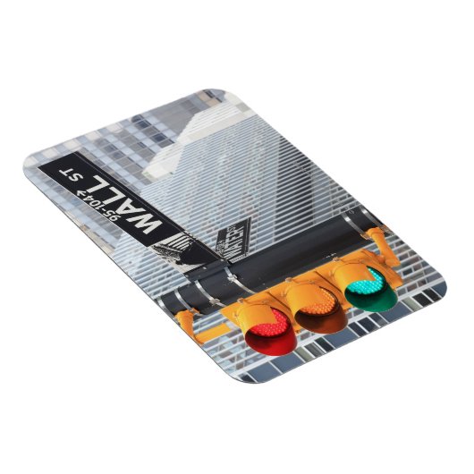 Traffic Light and Wall Street Sign Magneet (Rechterzijde)