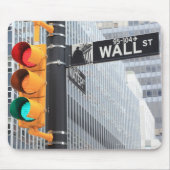 Traffic Light and Wall Street Sign Muismat (Voorkant)