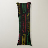 Traffic Light Barges Canal Boats Lichaamskussen (Voorkant Verticaal)