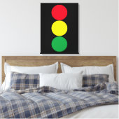 Traffic Light Canvas Afdruk (Insitu (Slaapkamer))
