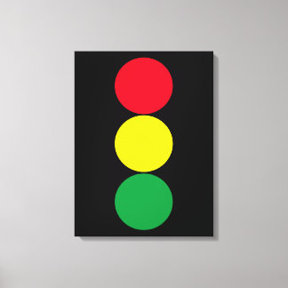 Traffic Light Canvas Afdruk