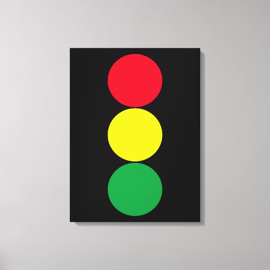Traffic Light Canvas Afdruk (Voorkant)