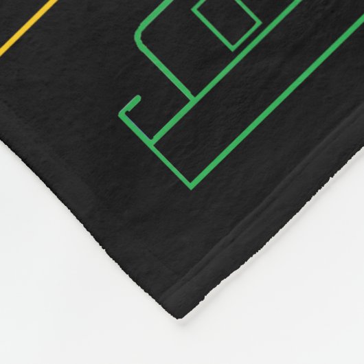 Traffic Lights Barges Canal Boats Pattern Fleece Deken (Hoek)