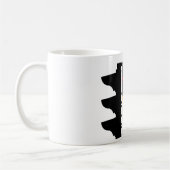 Traffic Lights Street Sign. Koffiemok (Links)